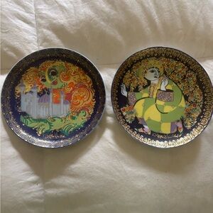 Aladin Wunderlampe IX and X plates